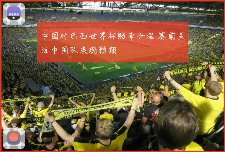 中国对巴西世界杯赔率升温 赛前关注中国队表现预期